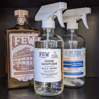 Meliora Cleaning Products & FEW Spirits Partner to Create FDA-Compliant Hand Sanitizer for Frontline Workers
