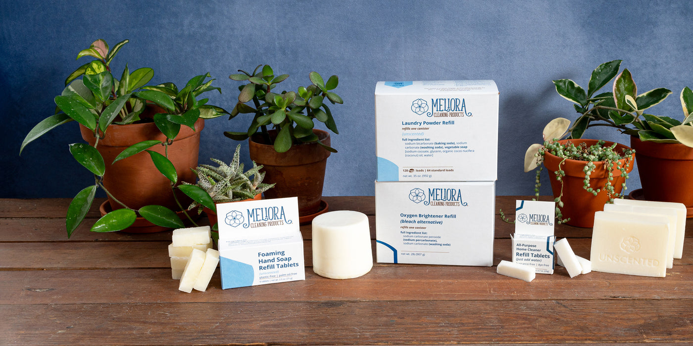 Save 20% on refills and package-free soap during our Waste Reduction Weekend sale