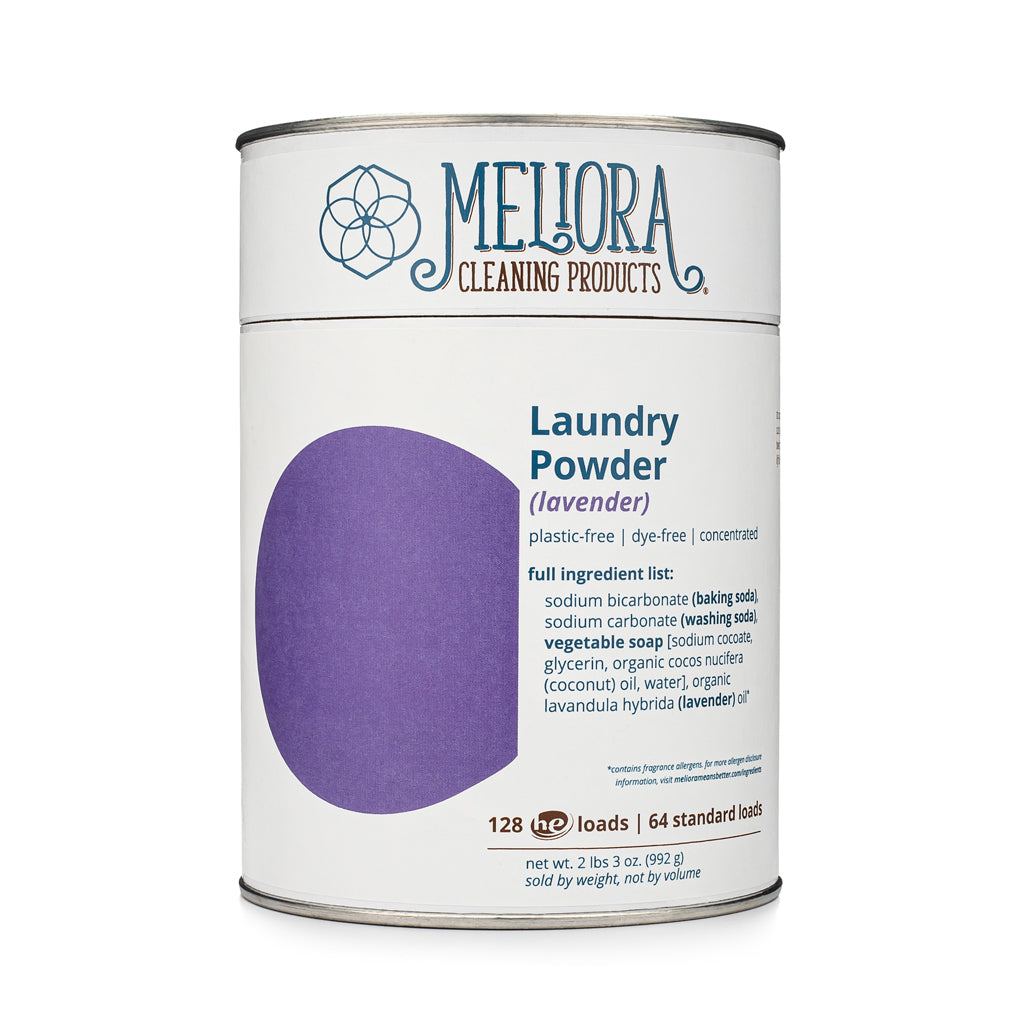 Meliora Laundry Powder - Non-Toxic Eco-Friendly Laundry Detergent (Lavender)