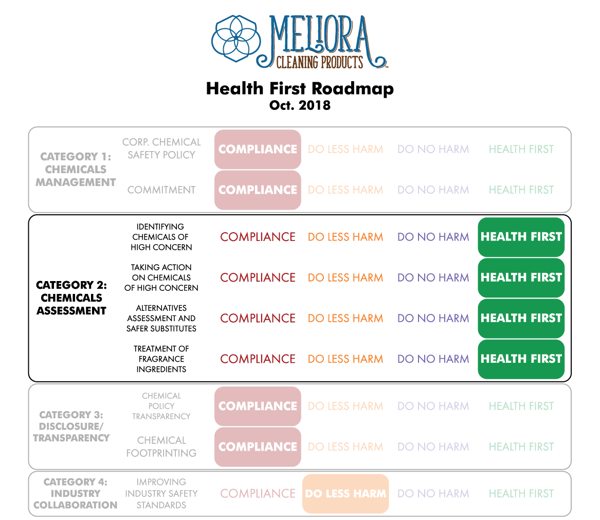 Health First Roadmap Preliminary Review - Category 2: Chemicals Assessment