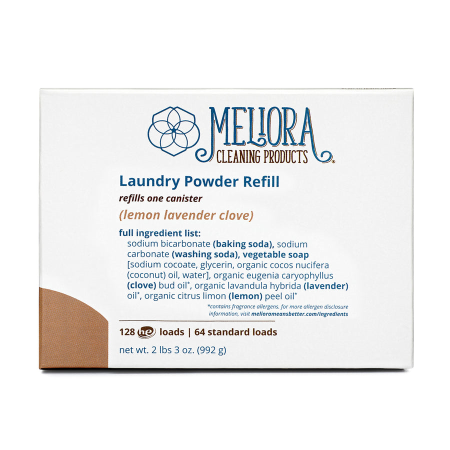 Laundry Powder Detergent - 128 HE (64 Standard) Loads - Refill image 2