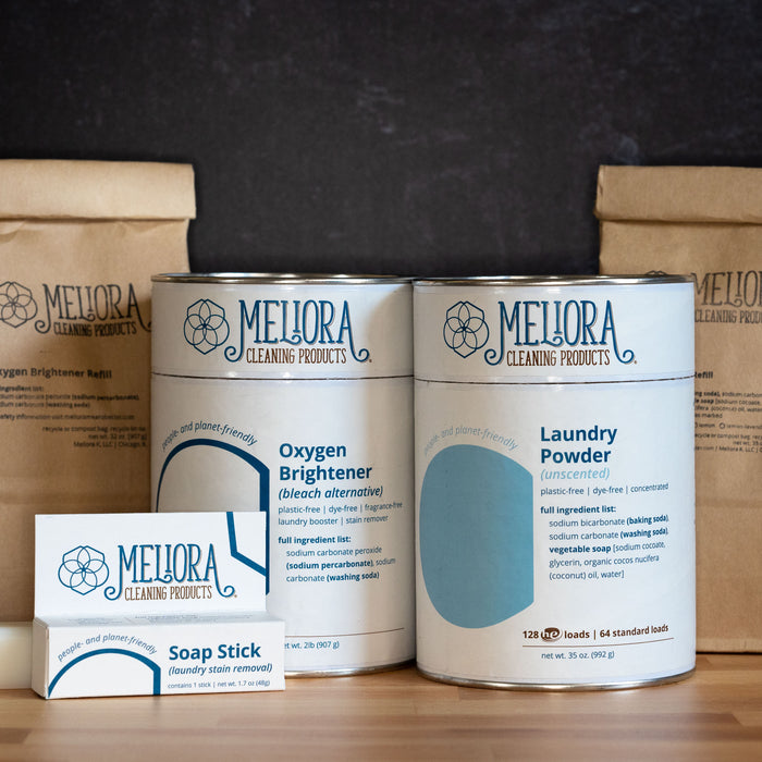 Plastic-Free Laundry Collection — Meliora Cleaning Products