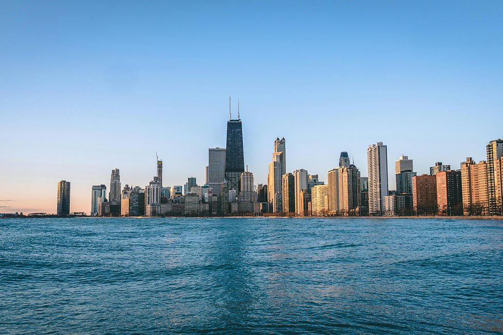 A photo of the Chicago skyline. Credit Chait Goli from Pexels.