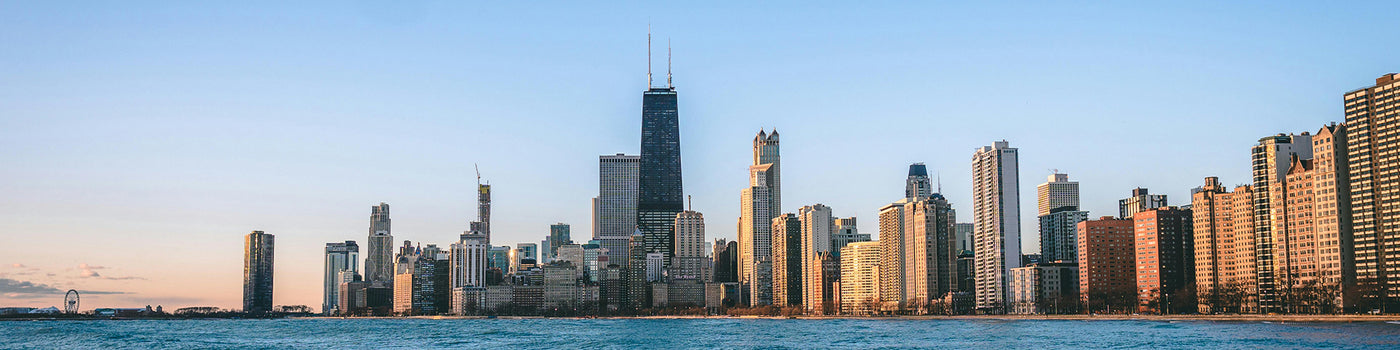 A photo of the Chicago skyline. Credit Chait Goli from Pexels.