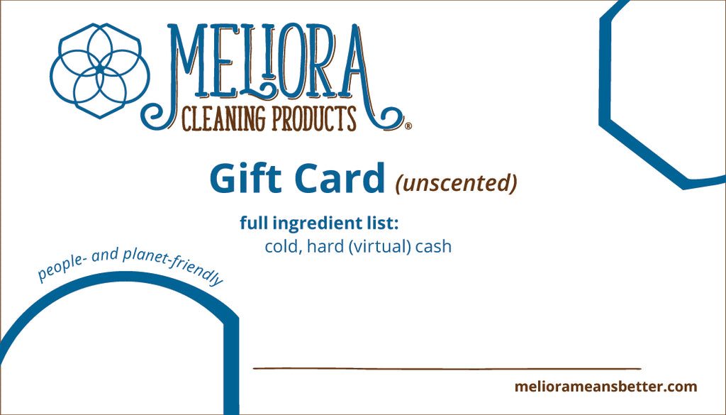 Gift Card for Cleaning Supplies