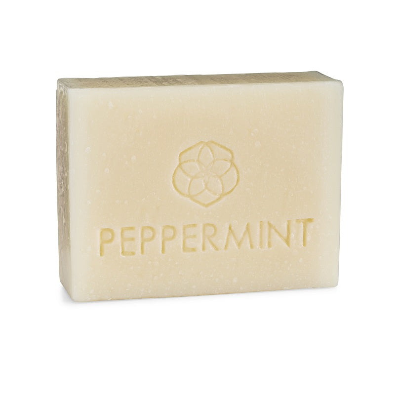 Meliora Bath & Body Bar Soap - Non-Toxic Zero-Waste Castile Soap (Peppermint) 