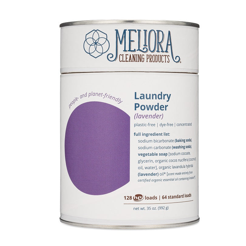 Meliora Laundry Powder - Non-Toxic Eco-Friendly Laundry Detergent (Lavender)